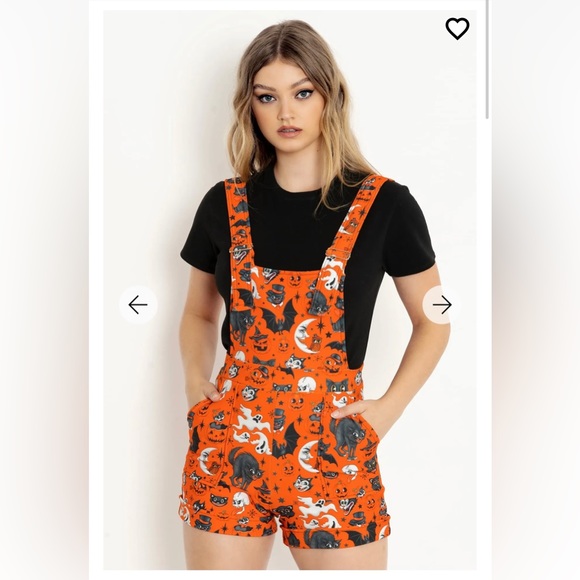 NWT Blackmilk Halloween overalls - Picture 2 of 6